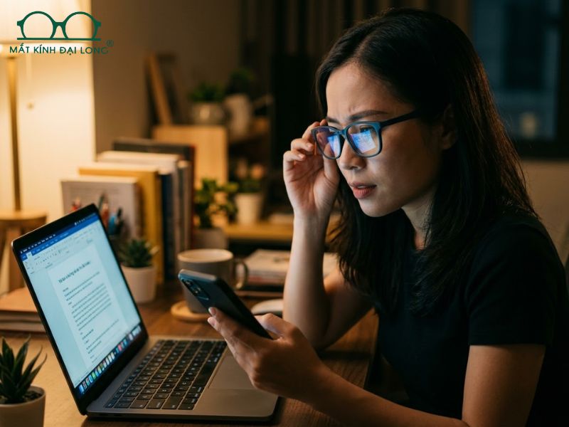 Nhận diện ánh sáng xanh và tác động đến thị lực