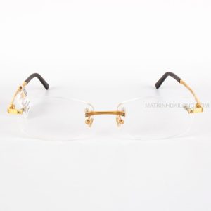 GỌNG KÍNH _ CARTIER T8101091-CT0086O-001-CC0F01C0 TITANIUM KHOAN NAM