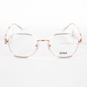 GỌNG KÍNH QINA QJ6036_B90 KIM LOẠI ĐA GIÁC NAM, NỮ