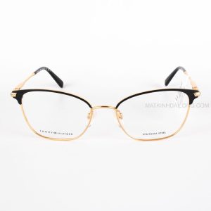 GỌNG KÍNH TOMMY HILFIGER TH2002_2M2.C KIM LOẠI MẮT MÈO OVAL NỮ