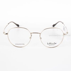 GỌNG KÍNH Velocity VL23557-C02 KIM LOẠI ĐA GIÁC NAM, NỮ