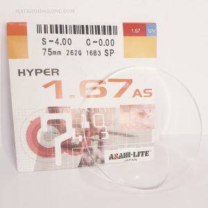 TRÒNG KÍNH ASAHI-LITE 1.67 UV 400