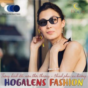 TRÒNG KÍNH HOGA ĐỔI MÀU 1.56 SAPPHIRE BLUE UV