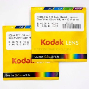 TRÒNG KÍNH KODAK 1.56 ASP UV