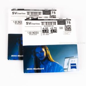 TRÒNG KÍNH Carl ZEISS 1.67 AS DuraVision® Platinum UV BlueGuard