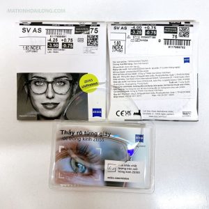 TRÒNG KÍNH CARL ZEISS 1.60 AS DURAVISION PLATINUM BLUE UV