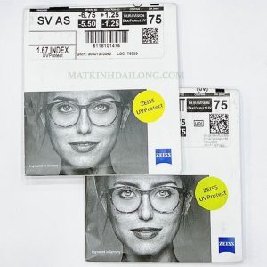 TRÒNG KÍNH CARL ZEISS 1.67 AS DURAVISION® PLATINUM BLUE UV