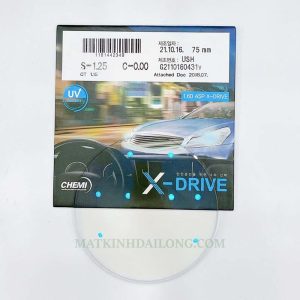 TRÒNG KÍNH CHEMI 1.60 ASP X-DRIVE UV