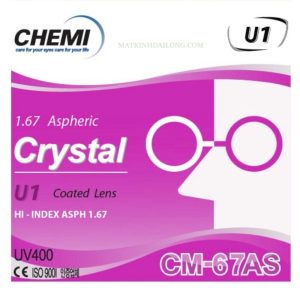 TRÒNG KÍNH CHEMI 1.67 U1 UV