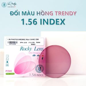 TRÒNG KÍNH ROCKY ĐỔI MÀU 1.56 BLUE UV