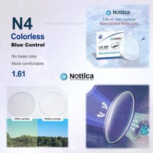TRÒNG KÍNH NOTTICA 1.61 ASP BLUE UV