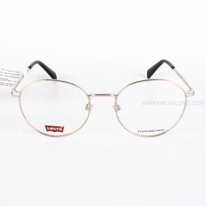 GỌNG KÍNH LEVIS LV1059-010 KIM LOẠI KIỂU TRÒN ĐA GIÁC OVERSIZE NAM,NỮ